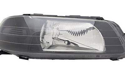 Optica Derecha Vw Gol G3 1999-2005 Aro Negro Nv