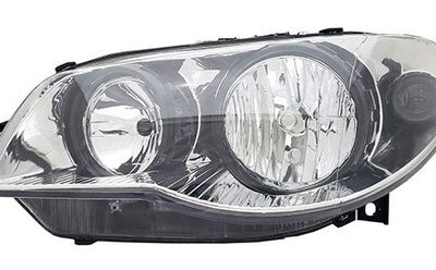 Optica Izquierda Fiat Palio Fase 2 2004/2017 Aro Negro Nv