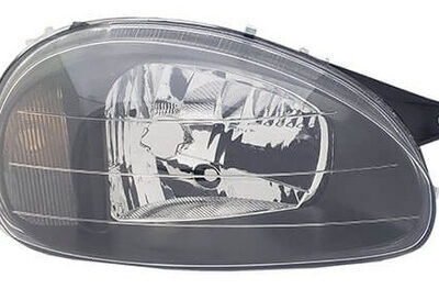 Optica Derecha Chevrolet Corsa 1999/2011 Aro Negro Nv