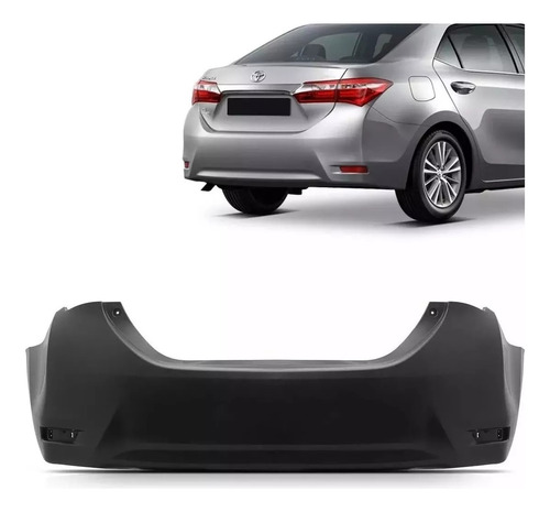 Paragolpe Trasero Toyota Corolla 2014-2019
