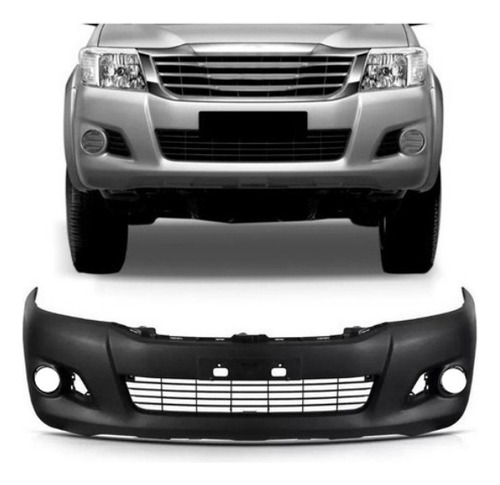 Paragolpe Delantero Toyota Hilux S/fender C/faro 2012-2015