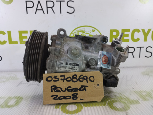 Compresor De A/a Peugeot 2008 1.6 (05708690)