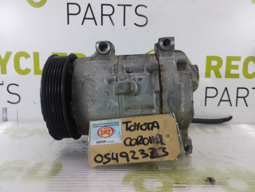 Compresor De A/a Toyota Corolla 1.8 2zr (05492323)
