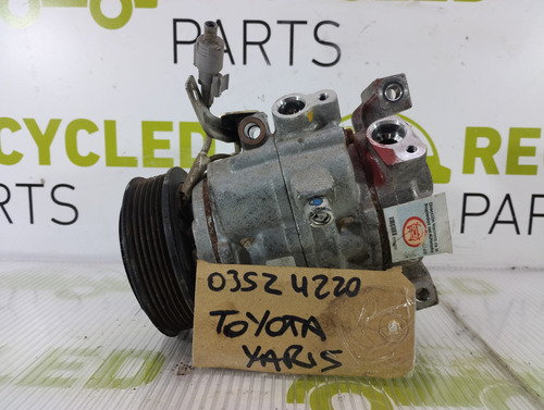 Compresor De A/a Toyota Yaris 1.5 (03524220)