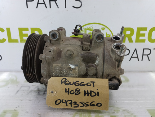 Compresor De A/a Peugeot 408 1.6 Hdi (04735560)
