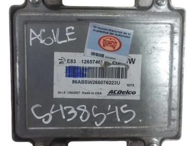 Modulo De Inyeccion Chevrolet Agile 1.4 (05438545)