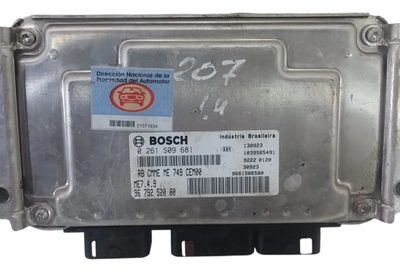 Modulo De Inyeccion Peugeot 207 1.4 (07071939)