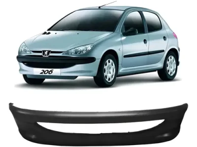 Paragolpe Delantero Peugeot 206 C/banda 1999-2004