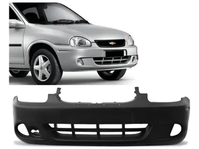 Paragolpe Delantero Chevrolet Corsa C/faro 1999-2011 C/aguj