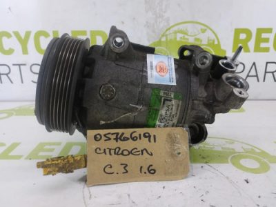 Compresor De A/a Citroen Nuevo C3 1.6 (05766191)