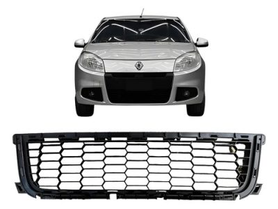 Grilla Central Inferior Paragolpe Renault Sandero 2011-2014