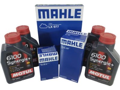 Kit Filtros Mahle + 4l Aceite 10w40 Motul Vw Motor Bah
