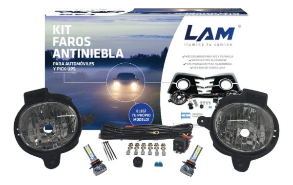 Kit Faros Auxiliares Toyota Hilux 2012-2015 Creeled