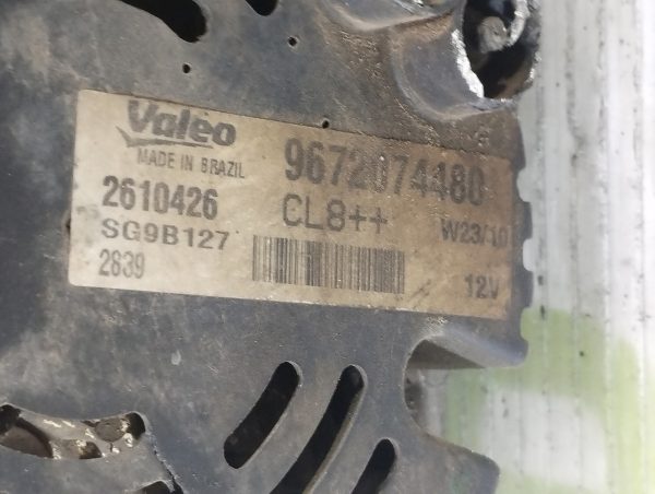 Alternador Peugeot 207 1.6 (05932343)