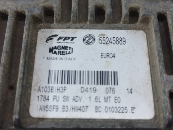 Modulo De Inyeccion Fiat Palio Adv 1.6 (05336367)