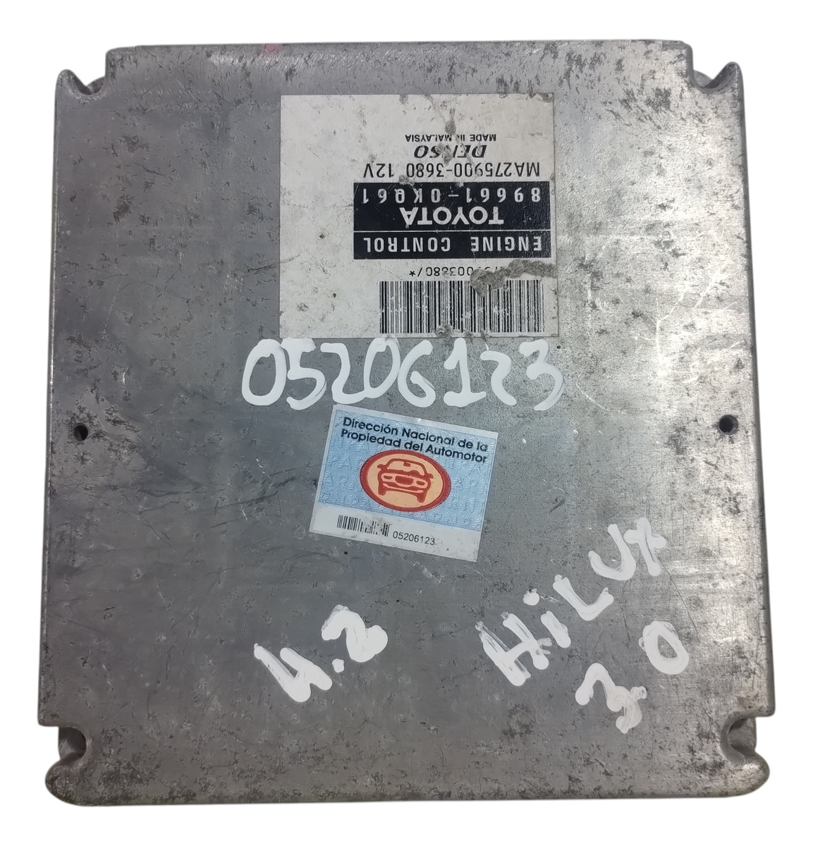 Modulo De Inyeccion Toyota Hilux 3.0 (05206123)