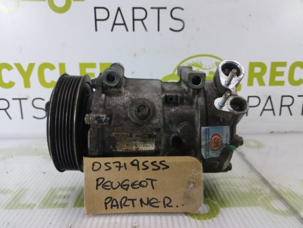 Compresor De A/a Peugeot Partner 1.6 Hdi (05719555)