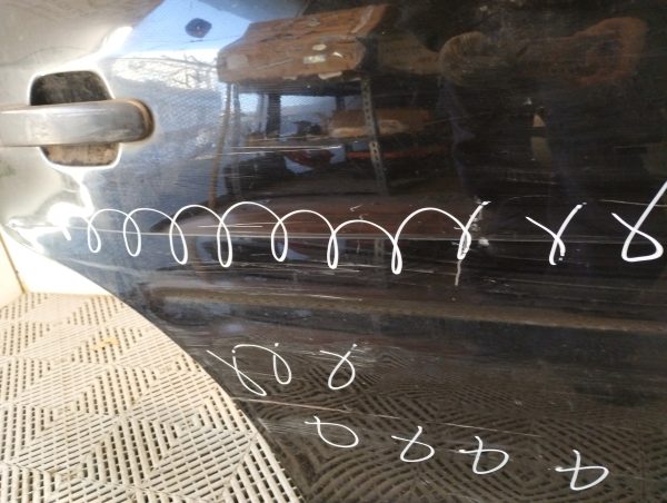 Puerta Trasera Derecha Vw Gol G2 G3 G4 (05423117)
