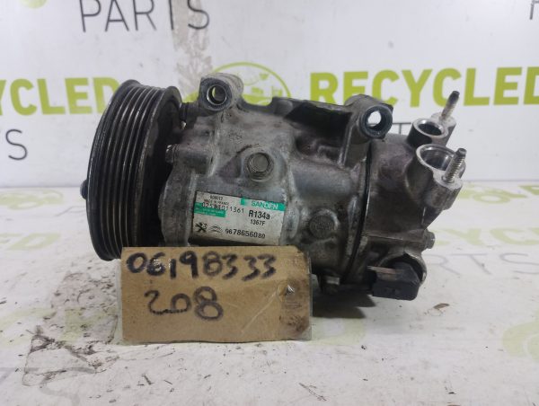 Compresor De A/a Peugeot 208 1.6 (06198333)