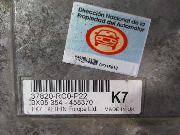 Modulo De Inyeccion Honda Fit (04316913)