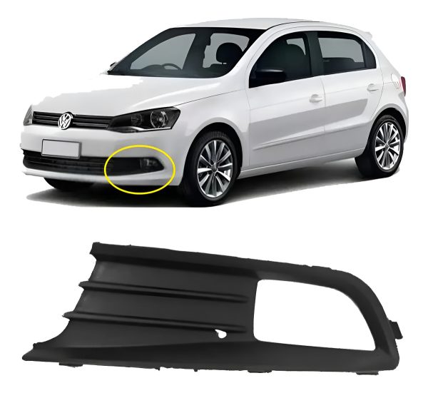 Rejilla Lateral Izquierda P/ Faro Vw Gol Trend 2013-2015