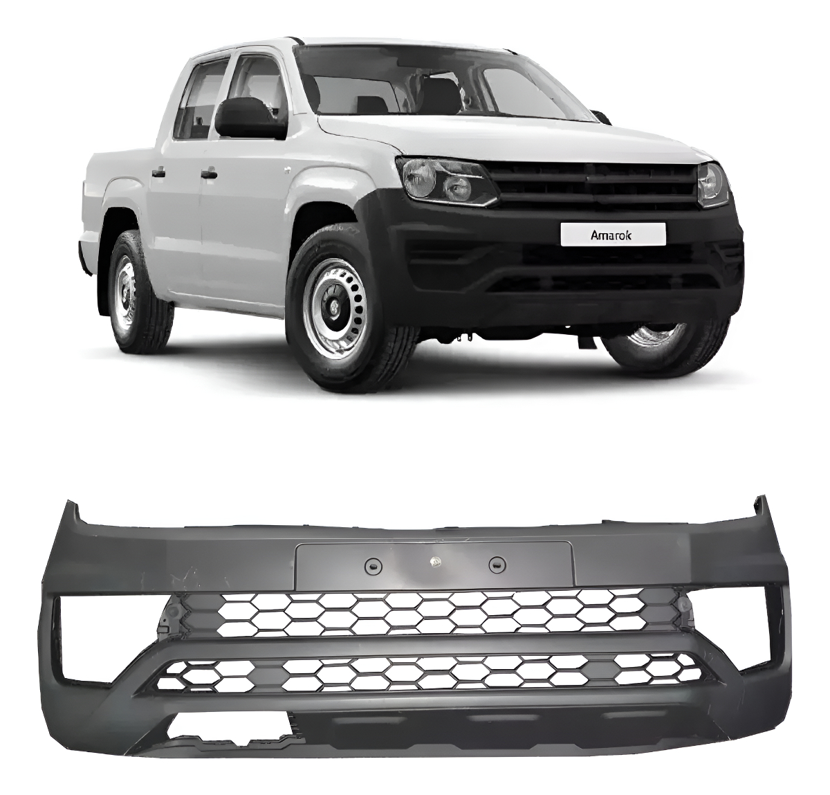Paragolpe Delantero Vw Amarok 2017 En Adelante
