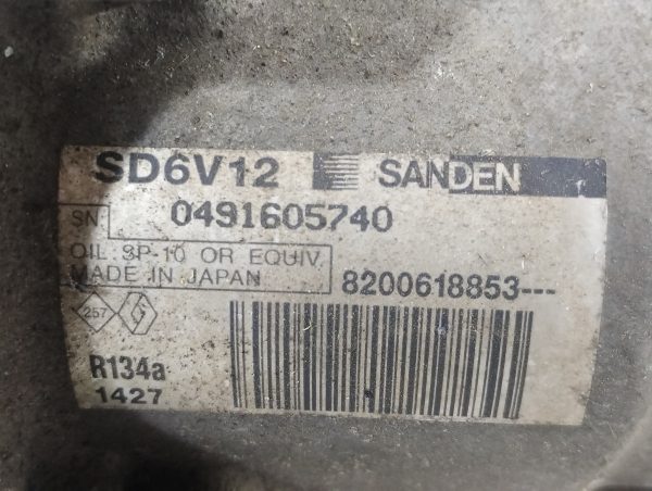 Compresor De A/a Renault Clio 1.2 (05445307)