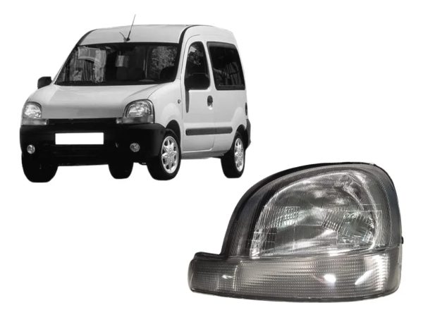 Optica Izquierda Renault Kangoo Giro Blanco 1996-2008