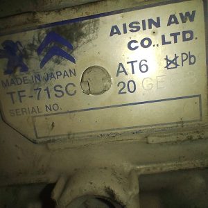 Caja De Velocidades Citroen C3 1.6 16v At (05853237)