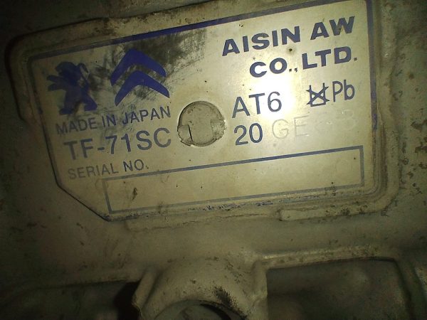 Caja De Velocidades Citroen C3 1.6 16v At (05853237)