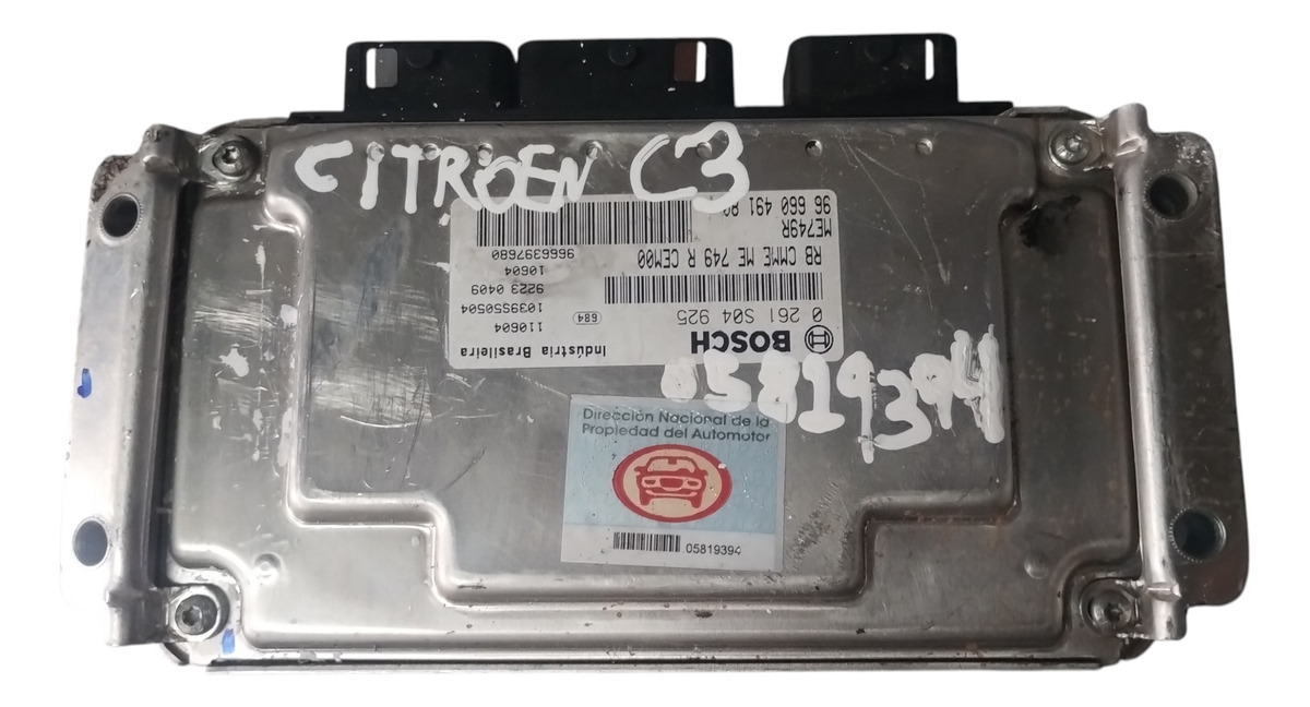 Modulo De Inyeccion Citroen C3 Aircross 1.6 (05819394)