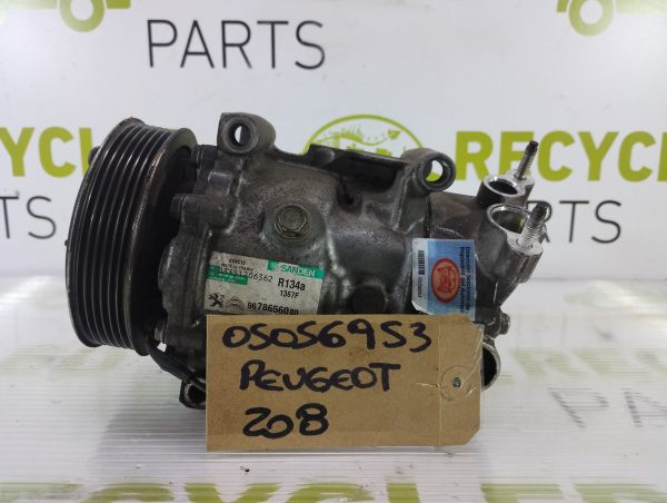 Compresor De A/a Peugeot 208 1.6 (05056953)