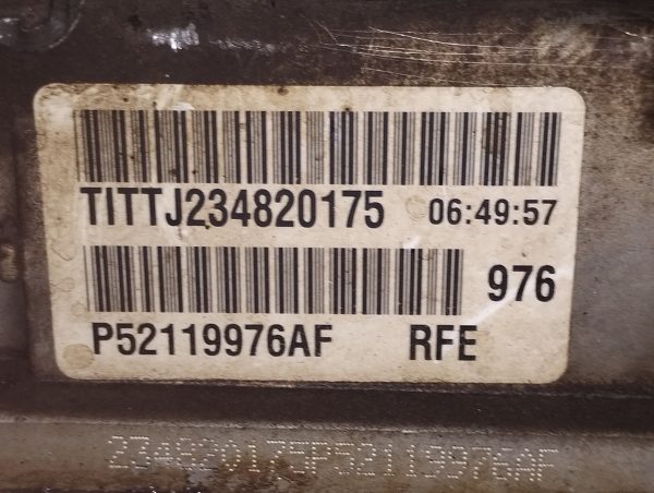 Caja De Velocidades Dodge Ram 1500 5.7 4×4 (05584298)