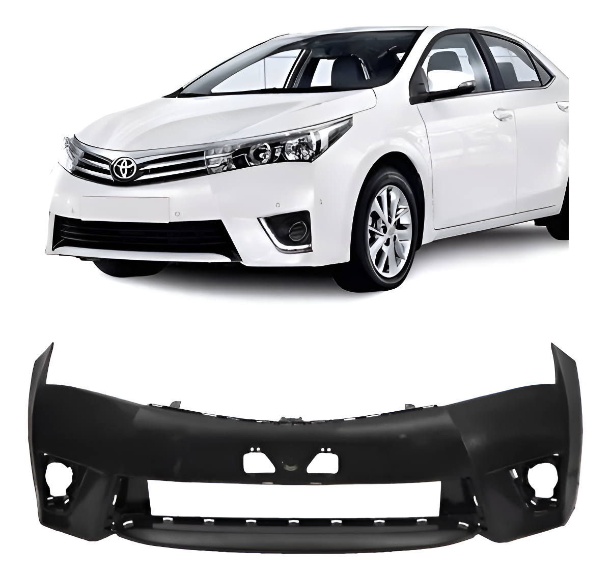 Paragolpe Delantero Toyota Corolla 2014-2017