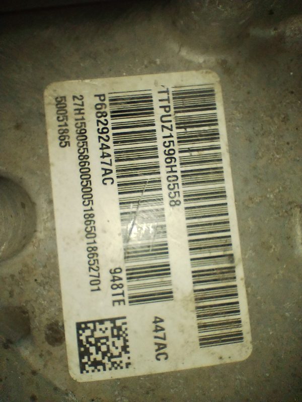Caja De Velocidades Fiat Toro 2.0 16v 4×4 (05548662)