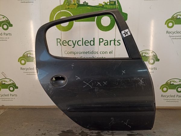 Puerta Trasera Derecha Peugeot 207 (02846297) Lp