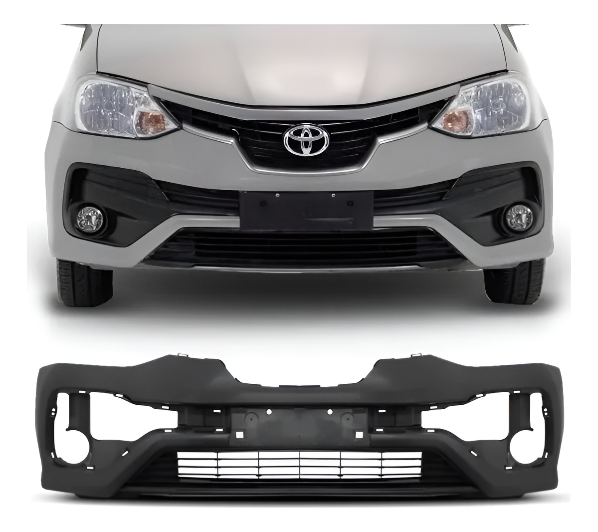 Paragolpe Delantero Toyota Etios 2017 En Adelante