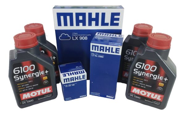 Kit Filtros Mahle + 4l Aceite 10w40 Motul Fiat Motor Fire