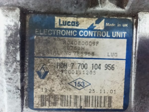 Modulo De Inyeccion Renault Clio 1.9 (04239009)