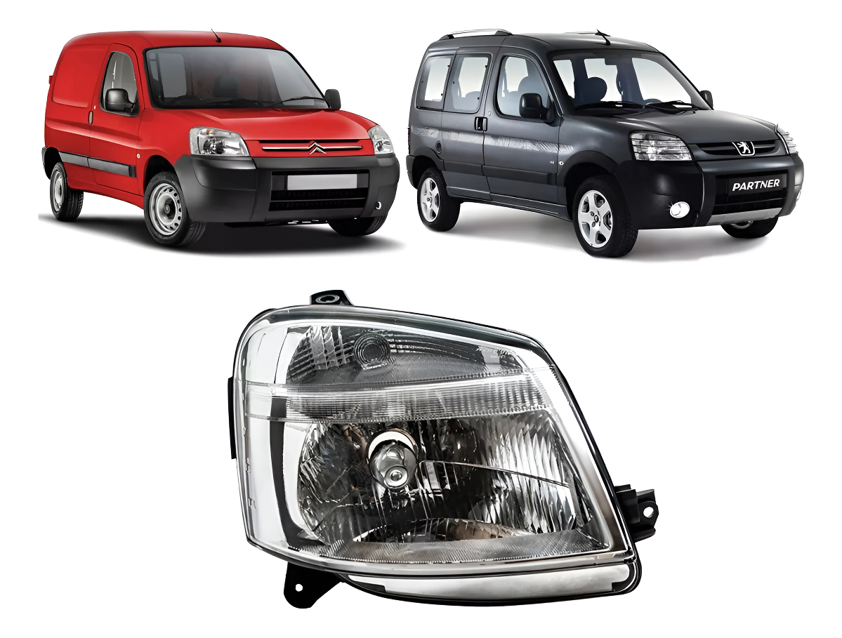 Optica Derecha Partner Berlingo Linea Nueva Electrica