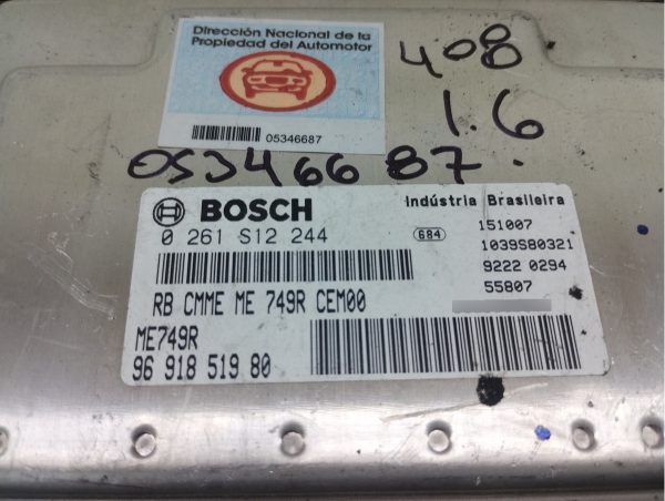 Modulo De Inyeccion Peugeot 408 1.6 (05346687)
