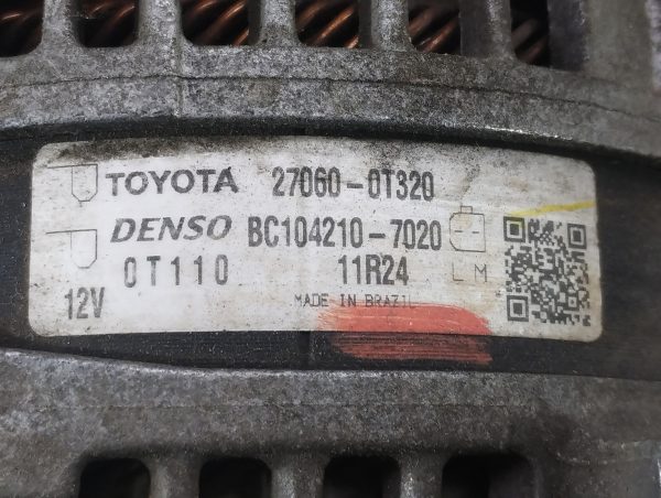 Alternador Toyota Corolla 1.8 (05913286)