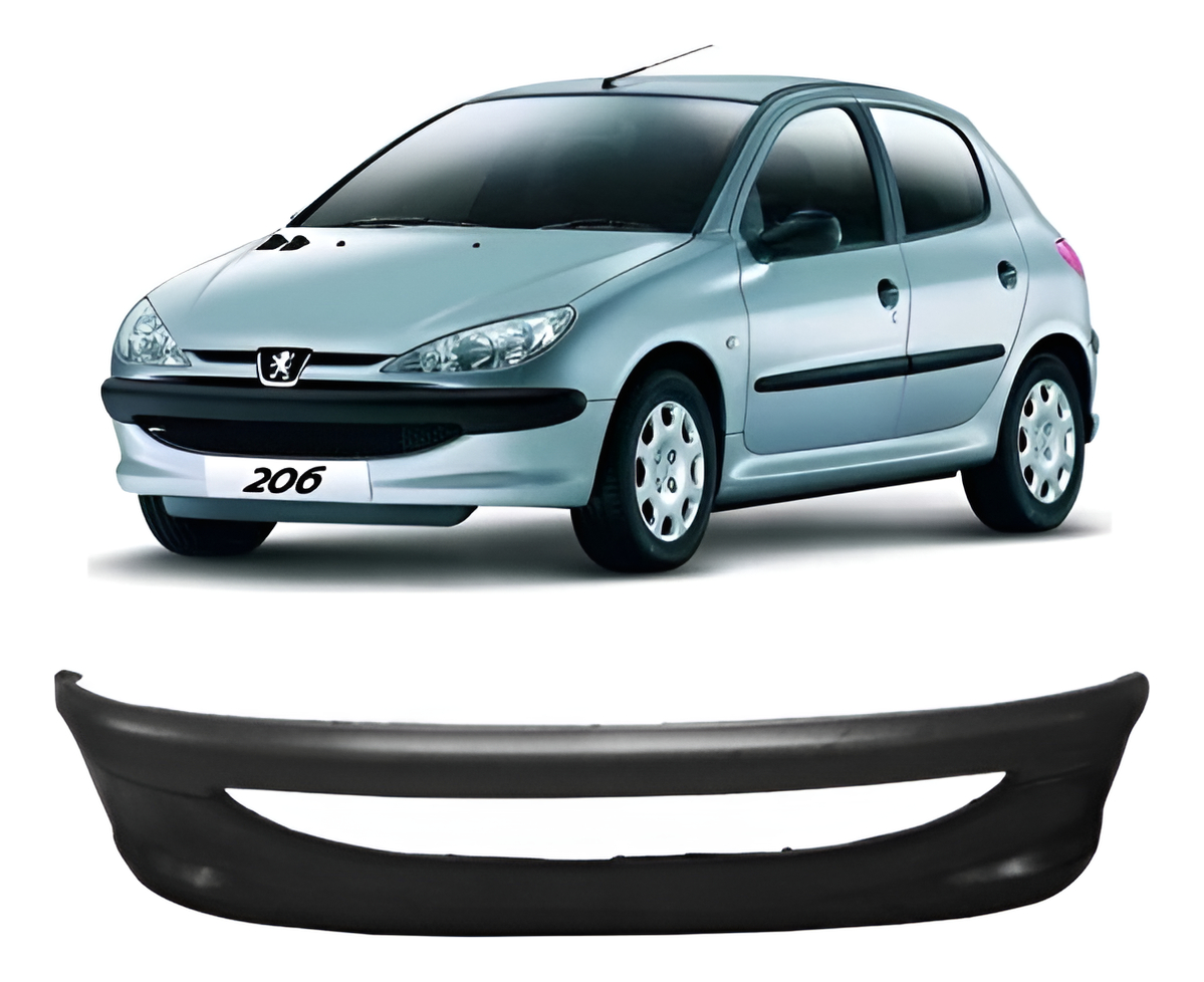 Paragolpe Delantero Peugeot 206 C/banda 1999-2004
