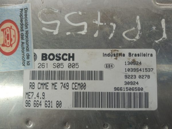 Modulo De Inyeccion Peugeot 206 1.6 16v (03448293)