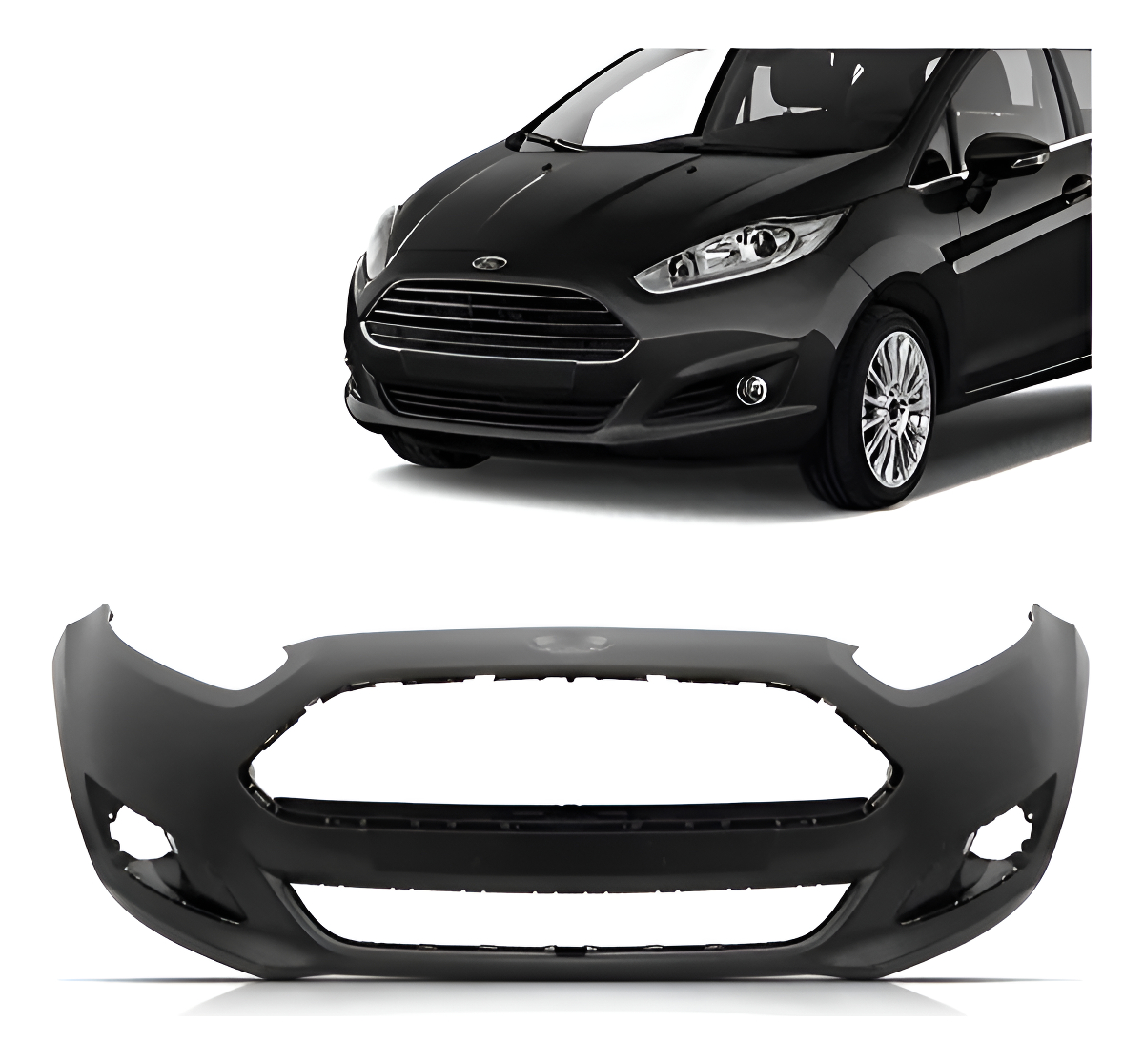 Paragolpe Delantero Ford Fiesta Kinetic Brasilero 2013-2017