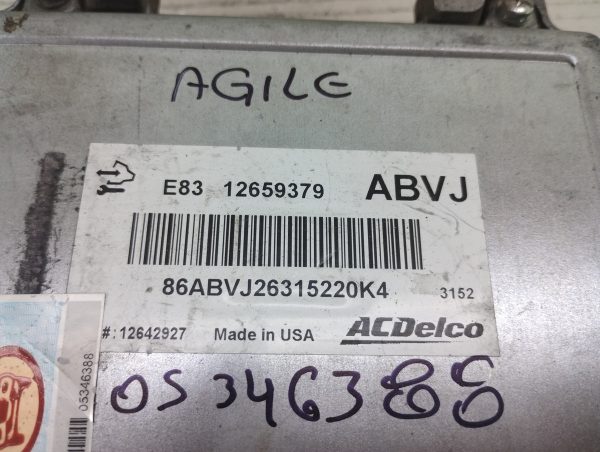 Modulo De Inyeccion Chevrolet Agile 1.4 (05346388)