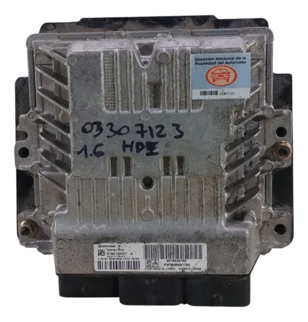 Modulo De Inyeccion Peugeot 308 1.6 Hdi (03307123)
