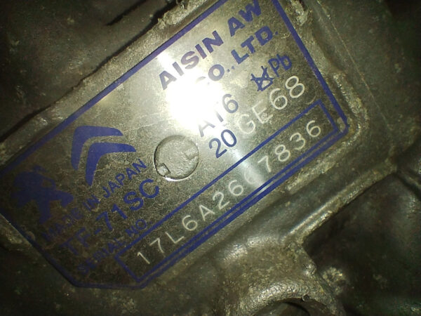 Caja De Velocidades Peugeot 2008 1.6 16v At (06328524)