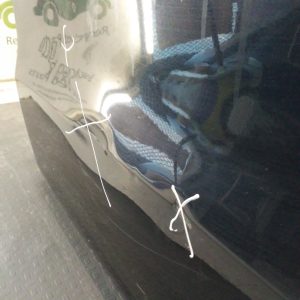 Puerta Trasera Izquierda Vw Gol Trend (03855201)