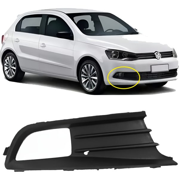 Rejilla Lateral Derecha P/ Faro Vw Gol Trend 2013-2015